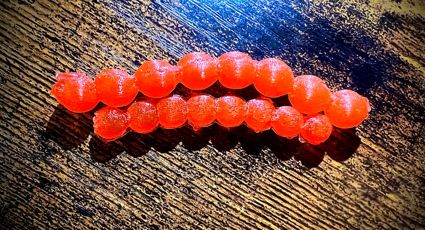 KB Fishing "Salmon Eggs" Soft Plastic Bait (12 Pack)